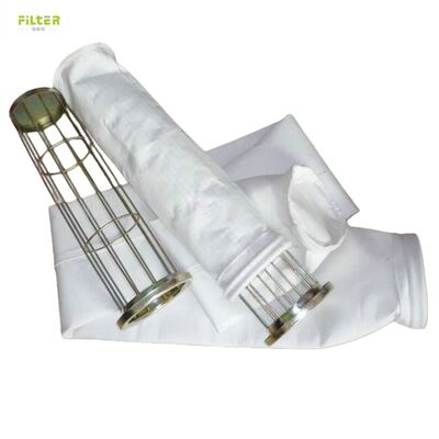 Tas Filter PTFE Industri dengan Lapisan Water and Oil Repellent dan Kekuatan Tarikan Tinggi untuk Aplikasi Pembakaran