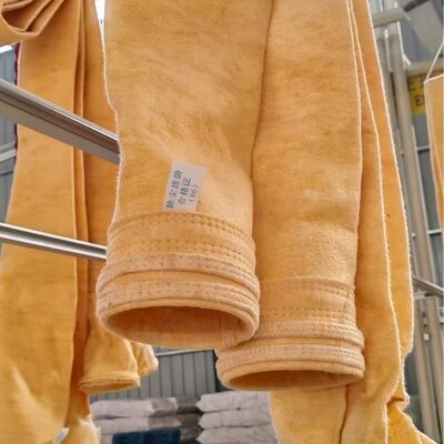 P84 Aramid Polyester PPS PTFE Filter Bag untuk Pabrik Baja