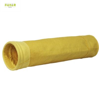 P84 Aramid Polyester PPS PTFE Filter Bag untuk Pabrik Baja