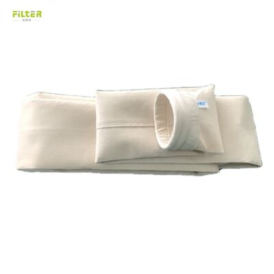 Long life P84 PTFE Filter Bags Made from 550 GSM P84 Filter Cloth for in Various Industrial Dust Collection and Filtration Systems