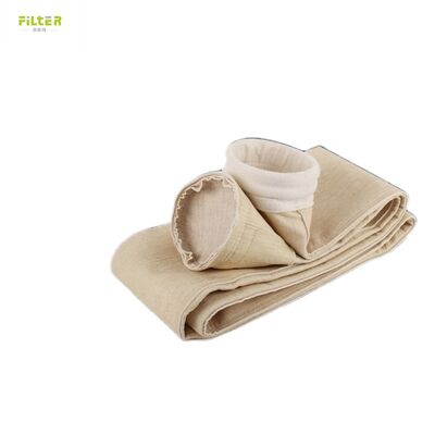 Kantong Filter PTFE Polyester Tahan Panas P84 untuk Pabrik Aspal