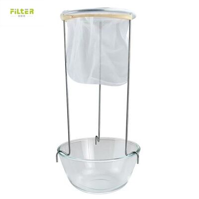 Tas Filter Susu Kedelai Nylon Berkualitas Pangan Tas Filter Jus untuk Dapur
