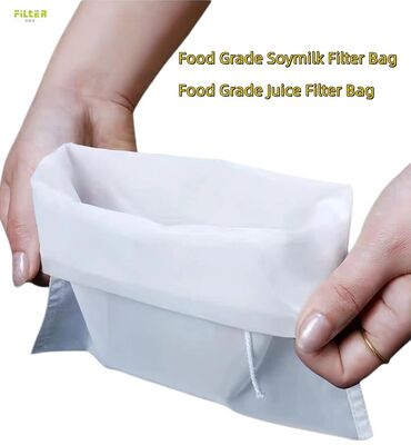 Tas Filter Pulp Drawstring yang tahan kebocoran untuk Juicing dan Soya Milk Making