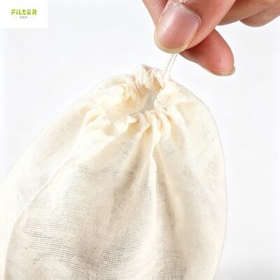 Tas Filter Cairan Nylon tahan lama Bahan kelas makanan Desain yang dapat digunakan kembali Rantai halus Menegangkan Multi-mikron Opsi Penutupan tali tarik