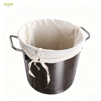 Kantong Filter Nilon Food Grade, Kantong Saringan Jaring Halus yang Dapat Digunakan Kembali untuk Puree Makanan Bayi, Filter Jus Buah Sayuran