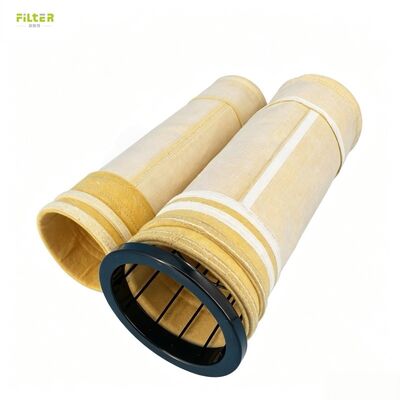 Tas filter meta-aramid tahan panas, Tas filter PTFE, Tas filter poliester