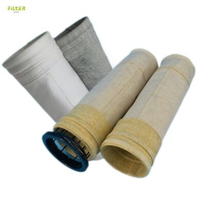 Aramid Nomex dengan membran PTFE tas filter debu suhu tinggi untuk insinerator limbah