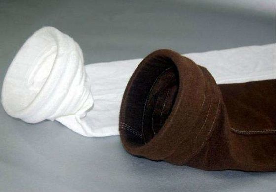 PTFE Power Plant Baghouse Filter Bags 750GSM 1000mm~8000mm Panjang