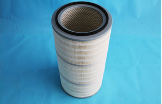 Kartrid Filter Debu Polyester Efisiensi Tinggi Ketahanan Abrasi yang Baik