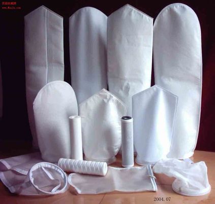 PE Multifilament Mesh Liquid Filter Bag Konstruksi Benang Jahit Untuk Industri Resin