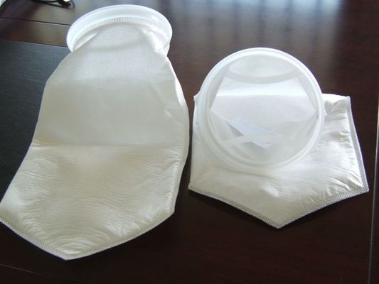 Industri Petrochemical 400 Micron Filter Bag PTFE Jarum Felt Ukuran Disesuaikan