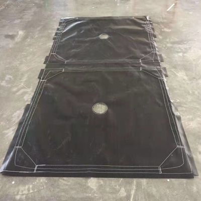 Pocket Filter Filter Press Cloth Stabilitas Dimensi Tinggi Untuk Plat Filter