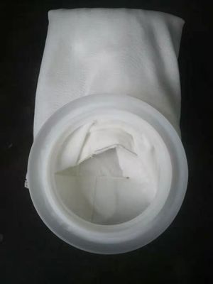 Kantong Filter Cairan Polipropilena Efisiensi Tinggi 0,5μM ~250μM Peringkat Mikron