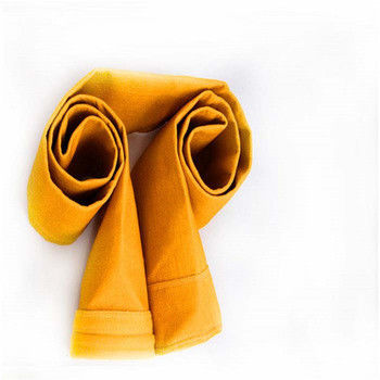 P84 Polyimide Cement Dust Collector Bags Kekuatan tarik tinggi 500~550GSM