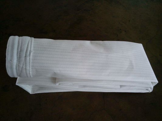 Professional Dust Collector Polyester Filter Bags Anti - Asam Anti - Alkali 450gm ~ 550gm
