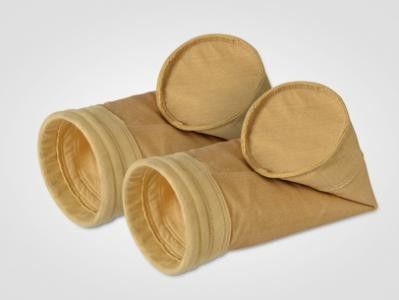 Nonwoven P84 Polyimide Shaker Felt Dust Collection Bags 1000mm~8000mm Panjang untuk Filter Udara