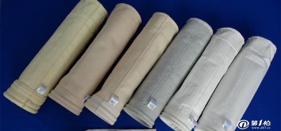 Air Pocket Polypropylene Needle Felt Filter Bags 1000mm ~ 8000mm Panjang
