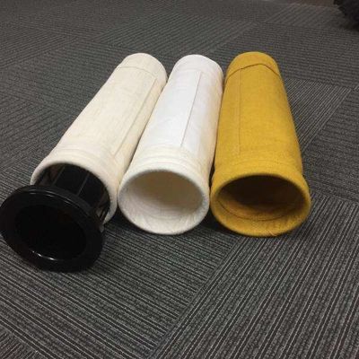 PTFE Membrane PPS Filter Bags 1000mm~8000mm Panjang Untuk Industri Logam Non Ferrous
