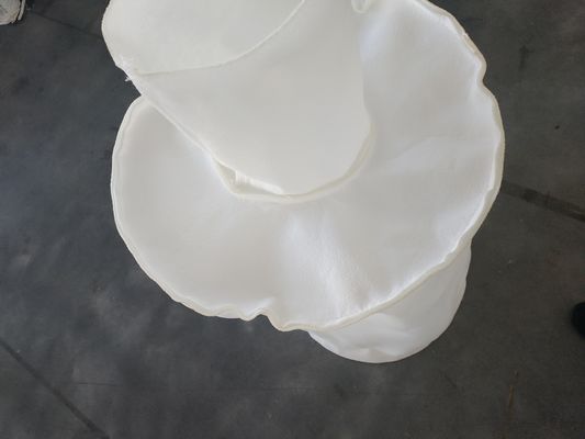 Tas Filter Cairan Polyester Putih Untuk Pengolahan Air