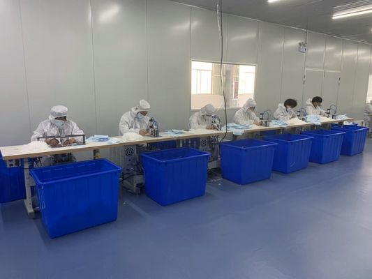 Produksi Profesional Penjualan Panas Masker Wajah Non-Woven 3 Lapisan Satu Kali Untuk Coronavirus