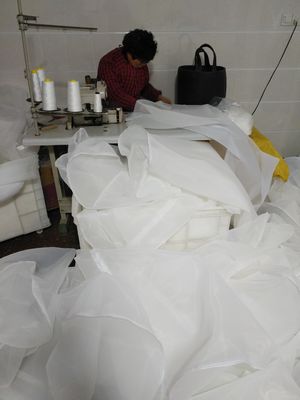 Kantong Filter Mikron Putih / Industri PP PE Filter Cairan