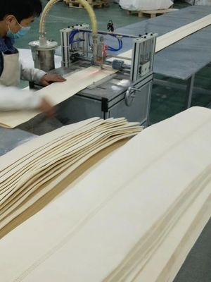 Pabrik Listrik Pengumpul debu 500GSM PPS Filter Bag tahan asam dan alkali