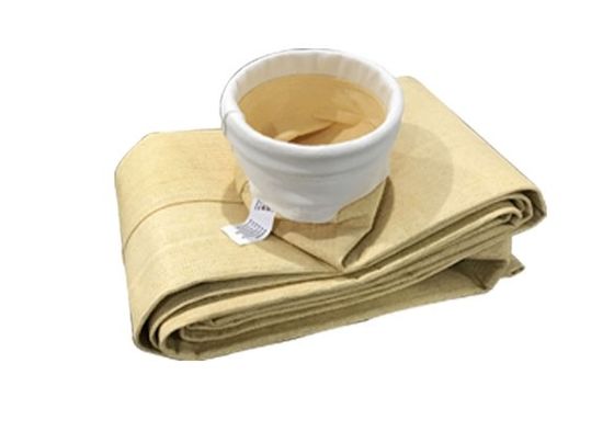 Pabrik semen Nonwoven jarum felt Nomex Aramid Collector Filter Bag