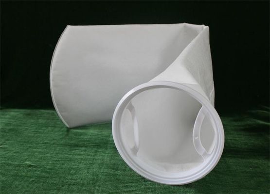 Polyester Perawatan Air Cairan 400 Micron Filter Bag