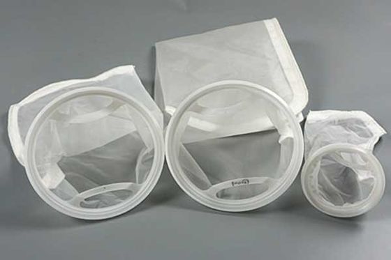 Kelas Makanan 10 Mesh Micron Polyester Filter Bag Filter Bag Hot Melt
