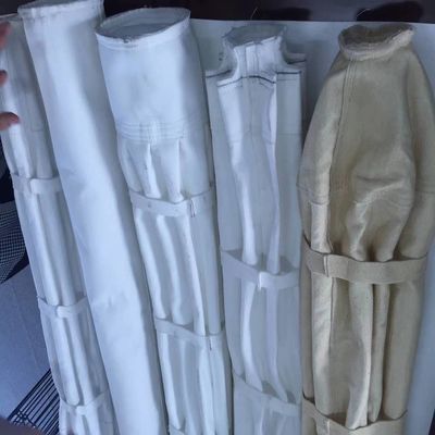 Anti Abrasion Nonwoven Filter Bag Efisiensi Tinggi