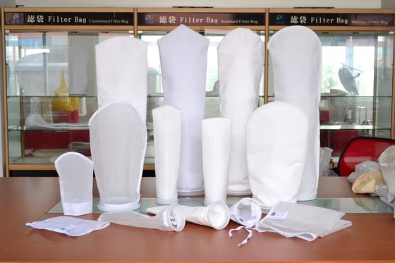 125 Mikron Polypropylene Hot Melt Nylon Filter Bag Untuk Filtrasi Cairan