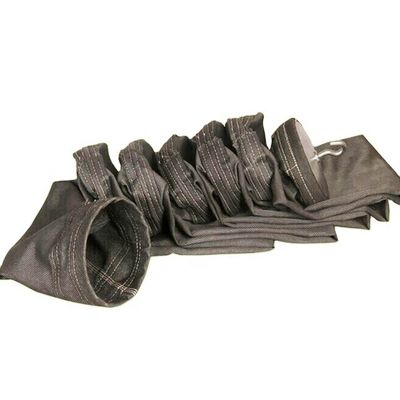 Dia 300mm Reverse Dust Collector Bag Filter Serat Kaca Suhu Tinggi untuk Pabrik Baja