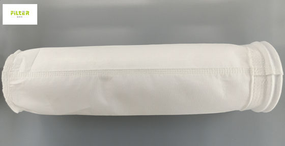550GSM PTFE Membrane Polyester Antistatic Filter Bag Untuk Pengumpul debu