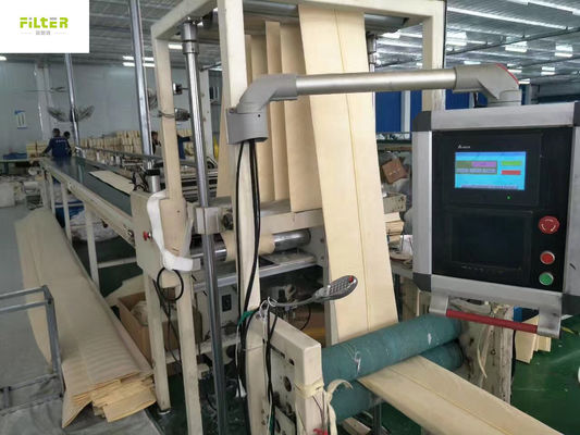 Pabrik Baja Suhu Tinggi Kantong Filter Felt Polyester P84 Serat Kaca