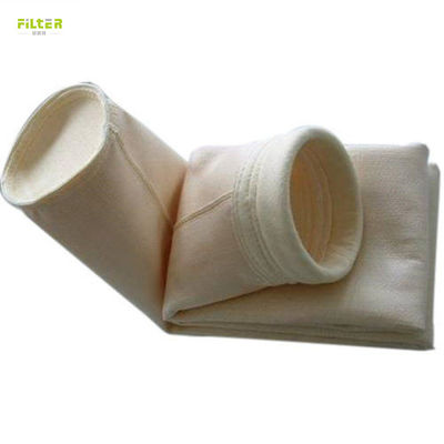 Acrylic Polyester Nomex Jarum Filter Bag 550GSM Untuk debu industri