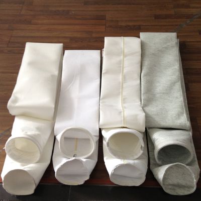 500gm~550gm Anti Abrasion Polyester Filter Bag Untuk Filter Pengolahan Minyak