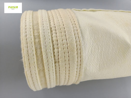 Tas Filter Serat Kaca Ringan PTFE Lapisan 746G/M2 Disesuaikan