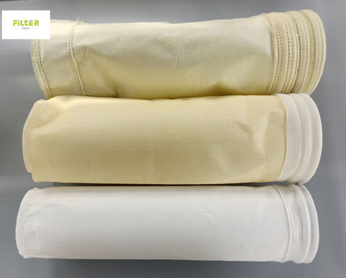 Industrial Baghouse Silo Bag Filter Debu Tas Serat Kaca Polyester Aramid