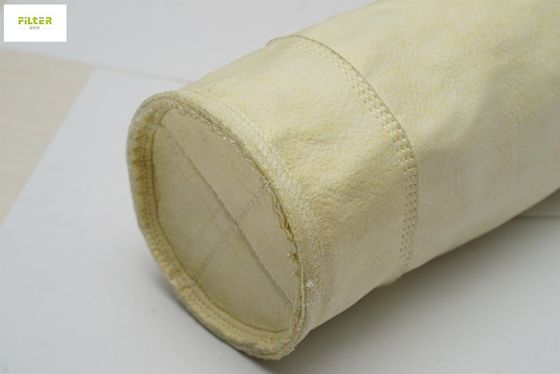 760GSM PTFE Membrane FiberGlass Filter Bags Untuk Cement Plant Dust Collector