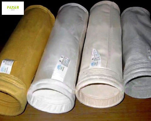 Fiberglass Nomex PTFE PPS Filter Bags 500gm Pengendalian Polusi