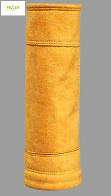 Fiberglass Nomex PTFE PPS Filter Bags 500gm Pengendalian Polusi
