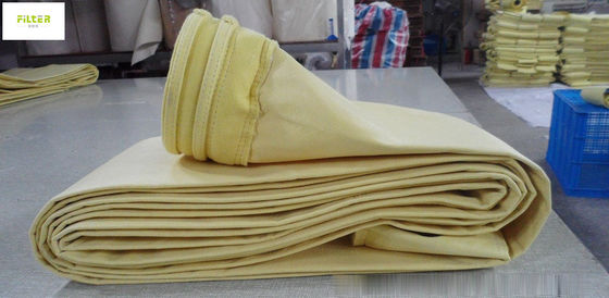 2.5mm Fiberglass Filter Bags Untuk Power Plant Steel Plant Dust Collector