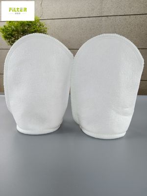 Custom PE Hanging Loop 100 Micron Filter Bag Untuk Filter Cairan