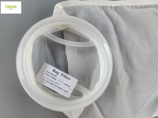 200 Mikron PP PE kantong Filter Cairan Nylon Untuk Filtrasi Air Industri