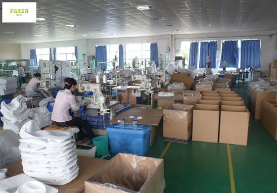 Kantong Filter Polypropylene Nylon Dengan Badan Yang Meleleh Panas 5 50 100 200 300 Mikron