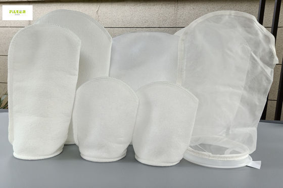 Polypropylene Nylon Monofilament Mesh Liquid Filter Bags Disesuaikan